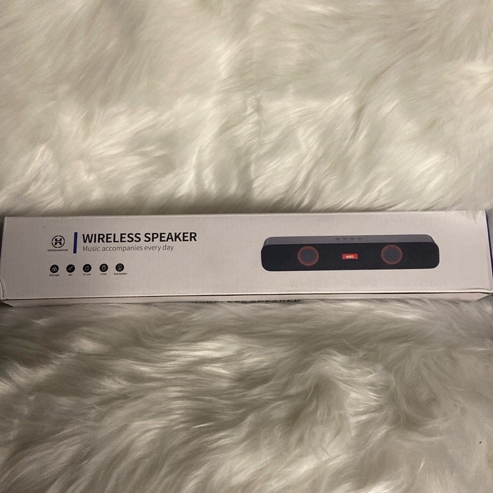 Wireless speaker, unopened box